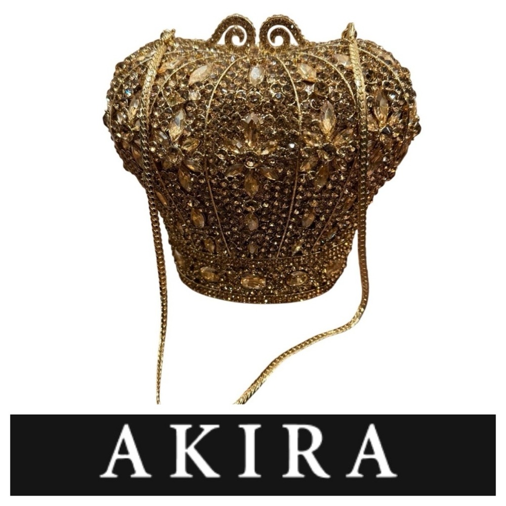 Vintage Akira Queen Tings Rhinestone Purse - Picture 3 of 14